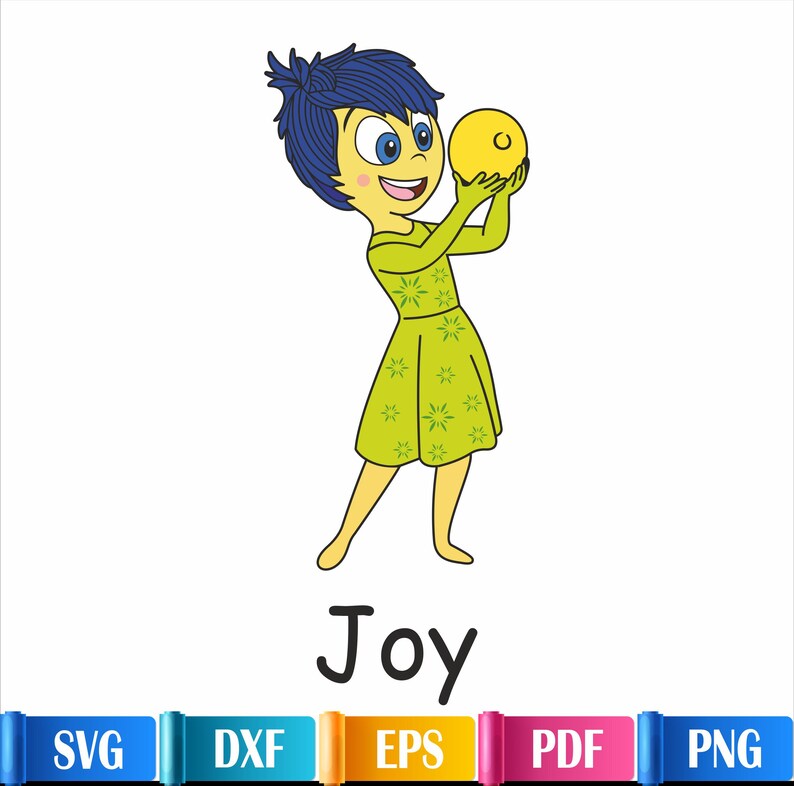 Anxiety Boredom Sadness Anger İcons Svg, Inside Out Svg, Inside Out