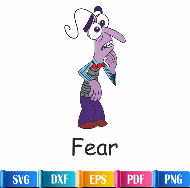 Anxiety Boredom Sadness Anger İcons Svg, Inside Out Svg, Inside Out