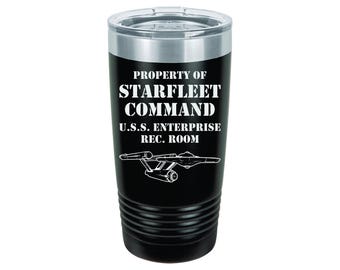 Taza termo de viaje de Star Trek Enterprise