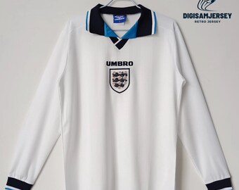 Maillot Angleterre rétro 1998 & 1996 domicile - Maillot Angleterre rétro - Maillots de football vintage