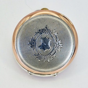 Rare vintage Orion pocket watch silver 800s. image 4