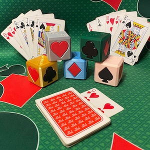 Dé Personnalisable pour Jeux de Cartes Belote/Tarot