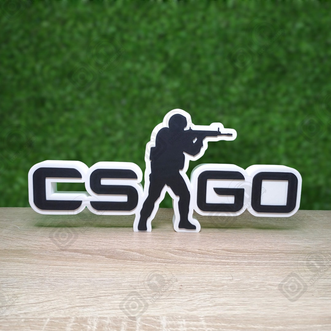 Sign COUNTER STRIKER GO 3D Video Game Action Cs Go - Etsy
