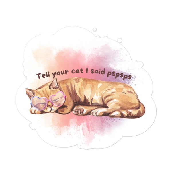 Dramione  Tell your cat I said psps Bubble-free stickers DMATMOOBIL