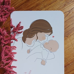 Carte "jolie maman"