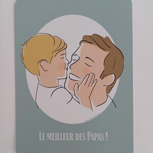 Carte "le meilleur des papas"