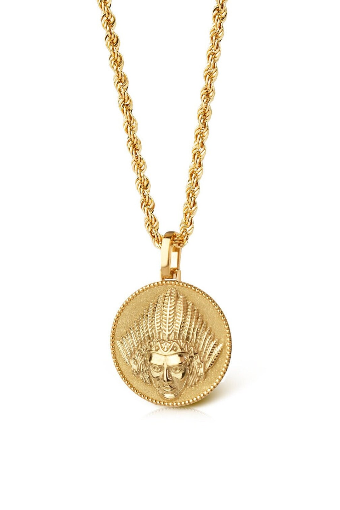 Chief Gold Necklace main image 0