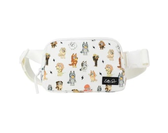 Little Blue Dog Belt Bag