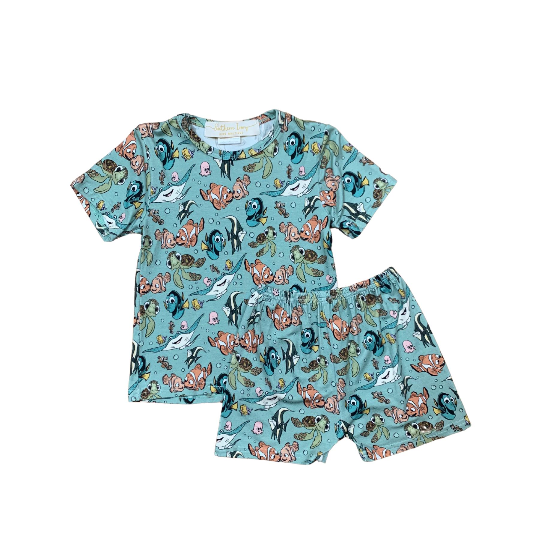 Finding nemo pajamas adults hotsell