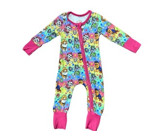Rainbow Paw Patrol Romper