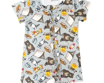 Campfire Friends Short Romper