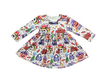 Halloweentown Twirl Dress