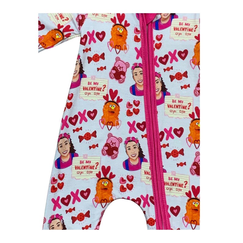 Ms. Rachel Be My Valentine Romper - Etsy UK