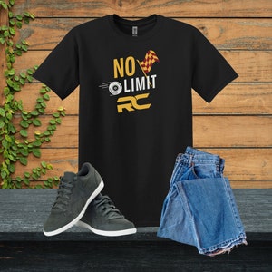 Rc no limit drag racing Tee, Rc drag racing clubs, rc drag racing kampioen,Drag King Style RC No Limit Racing Tee,