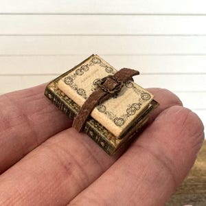 Puppenhaus Miniatur inspirierte Bücher