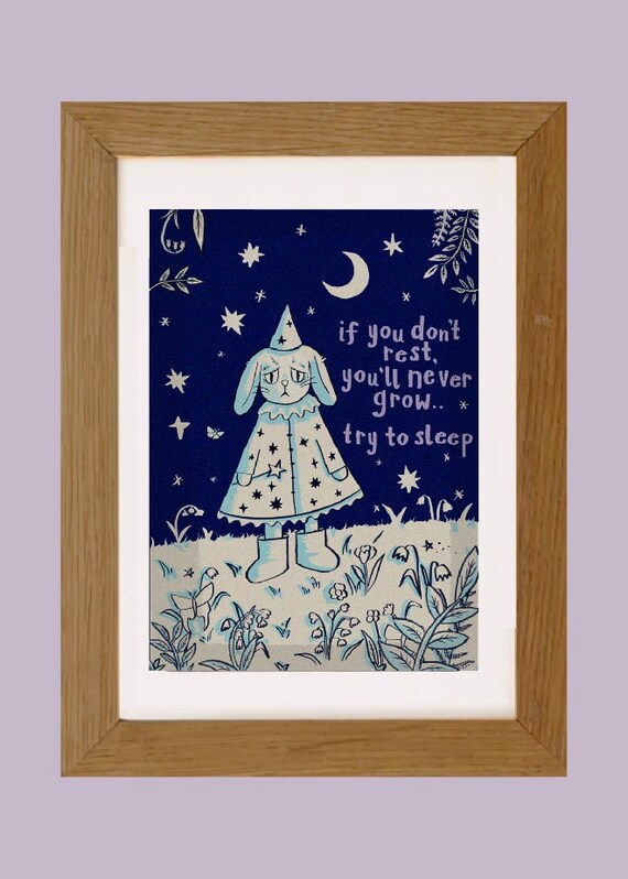 Celestial Garden Print - Etsy
