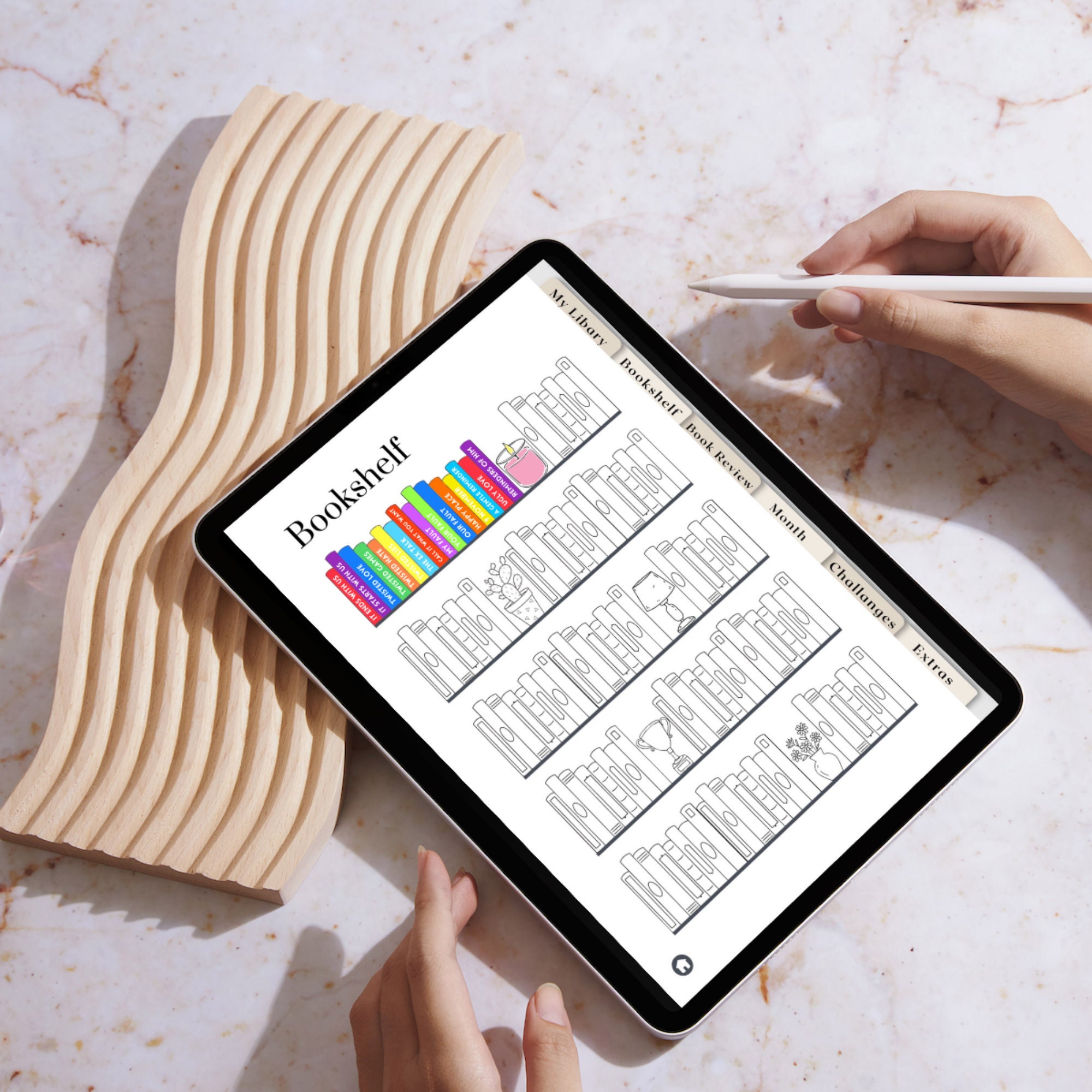 Digital Reading Journal - Book Tracker and Reading Planner - Goodnotes ...
