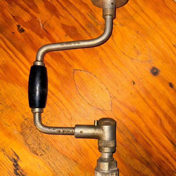 10” Stanley Bell System Hand Drill