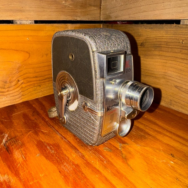 Vintage Keystone Capri 8mm Moviechrome Film Camera