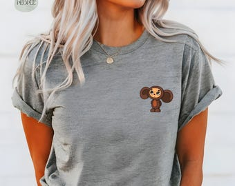 Camiseta Cheburashka: Kultiger russischer Cartoon, süßes Camisa unisex