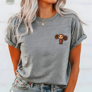 Camiseta de Cheburashka / Camiseta rusa de Cheburashka / Amantes de Cheburashka / Sojusmultfilm / Animación soviética / Amor infantil ruso / Película de dibujos animados