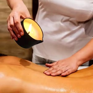 Massage Oil Candles, organic, oils , massage, spa, Luxury Skincare , soybean, Relaxation Oil, Essential Oil Blend, Body Massage