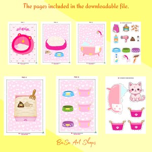 Printable Children's Activity Pages Canva - Etsy