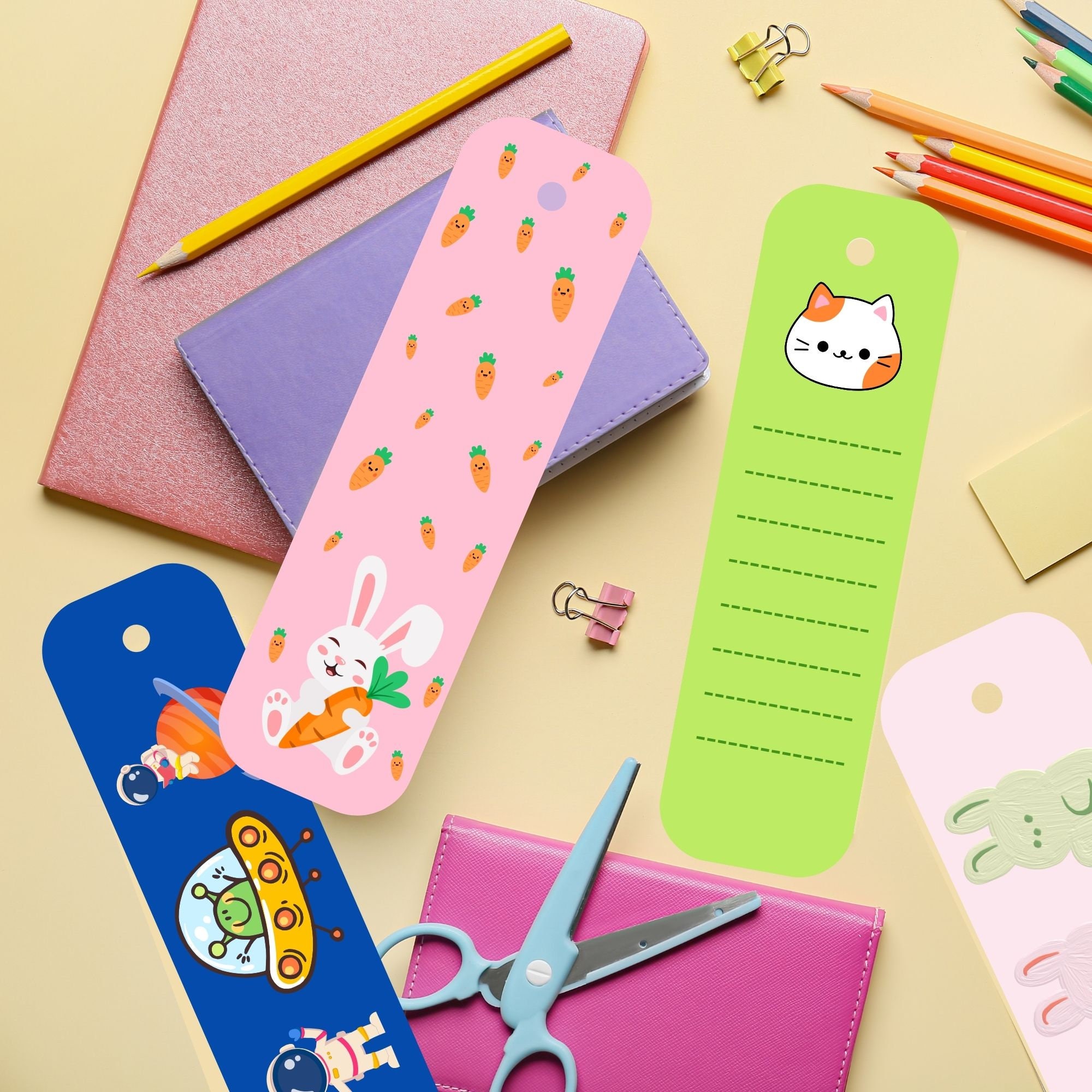 Bookmark PDF, Printable Bookmarks Digital Bookmark for Printable Gift