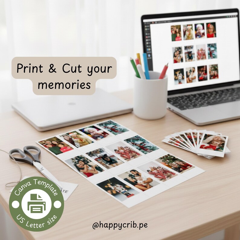 Instax Mini Photo Size Sheet – Canva Template - Etsy