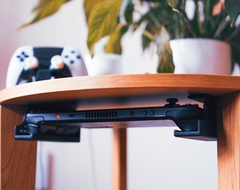 Steam Deck Hidden Mount, Custom Under Desk Dock, Gaming Organizer
