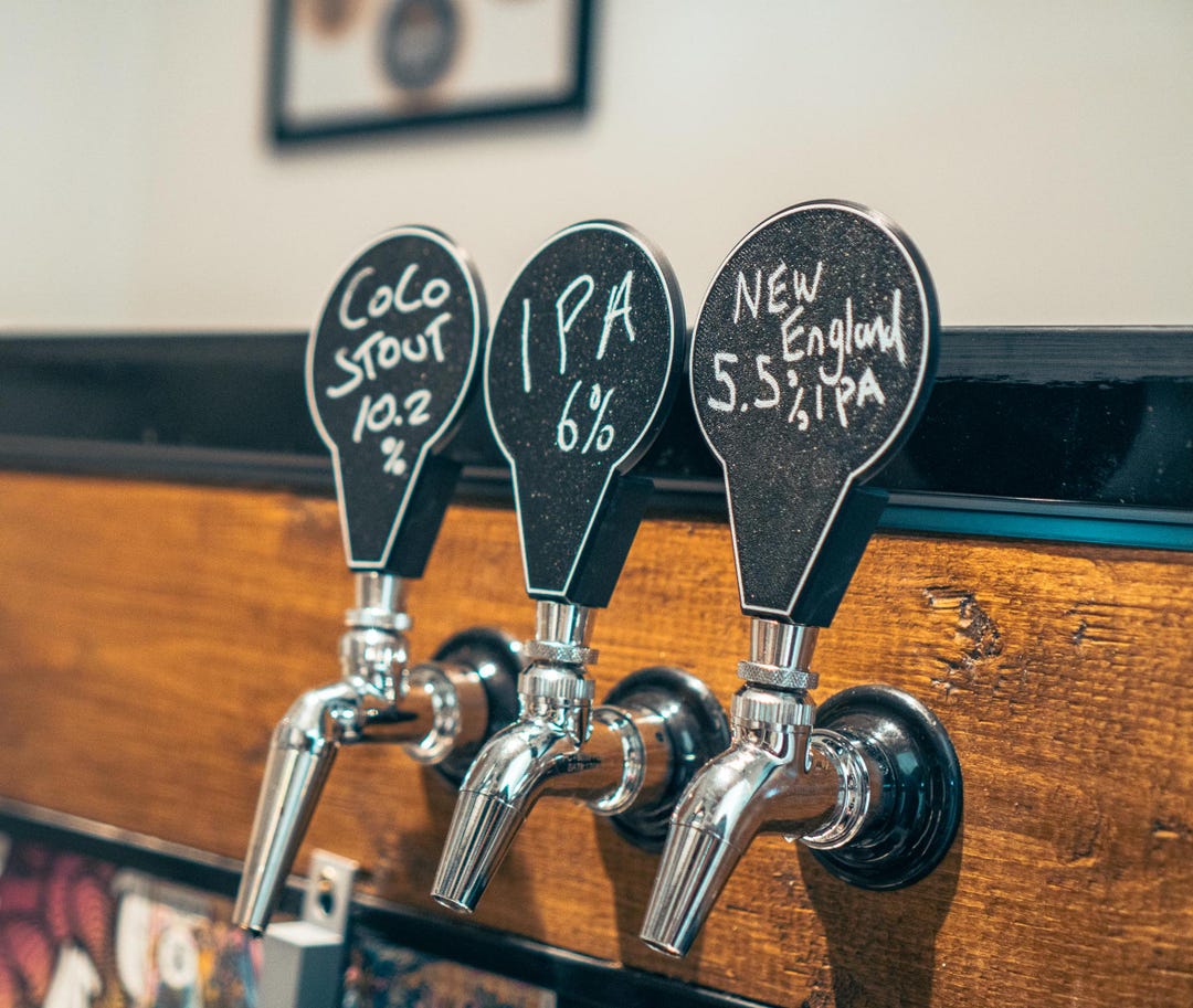 Blank Beer Tap Handle, Liquid Chalk Surface, Kegerator Accessory - Etsy