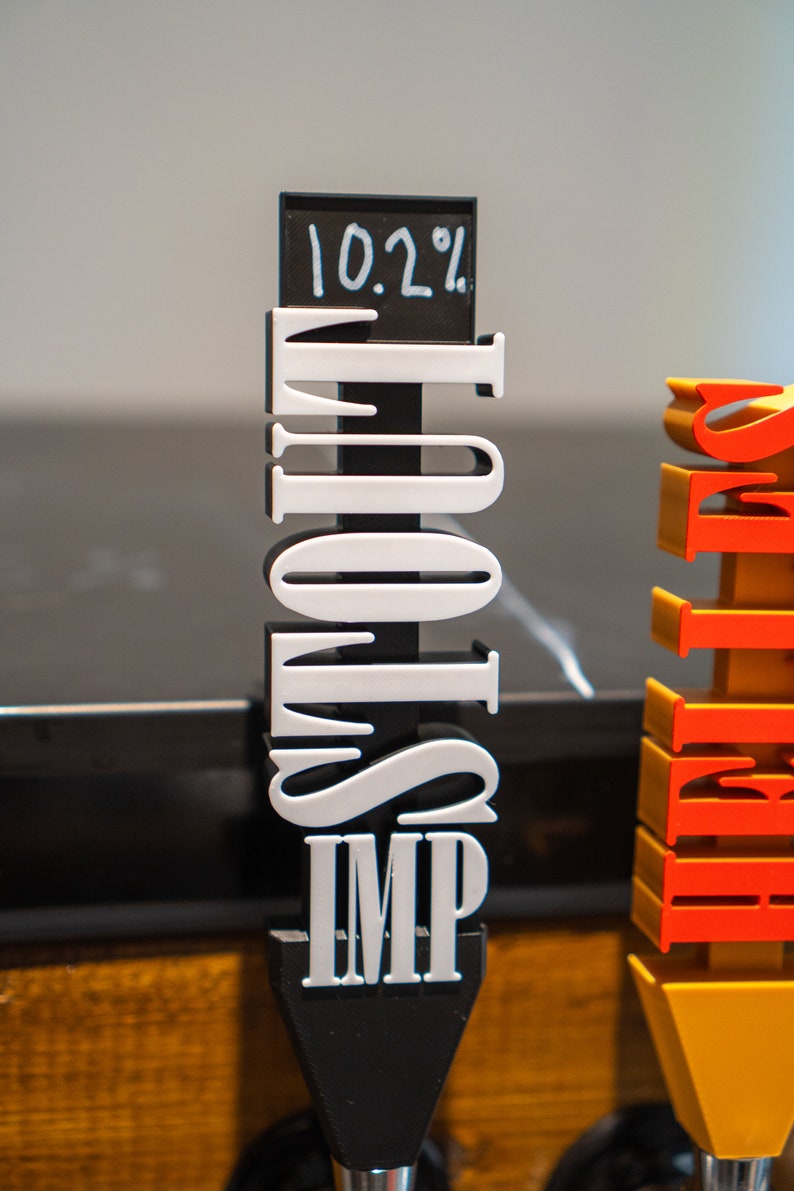 Customised Homebrew Beer Handles