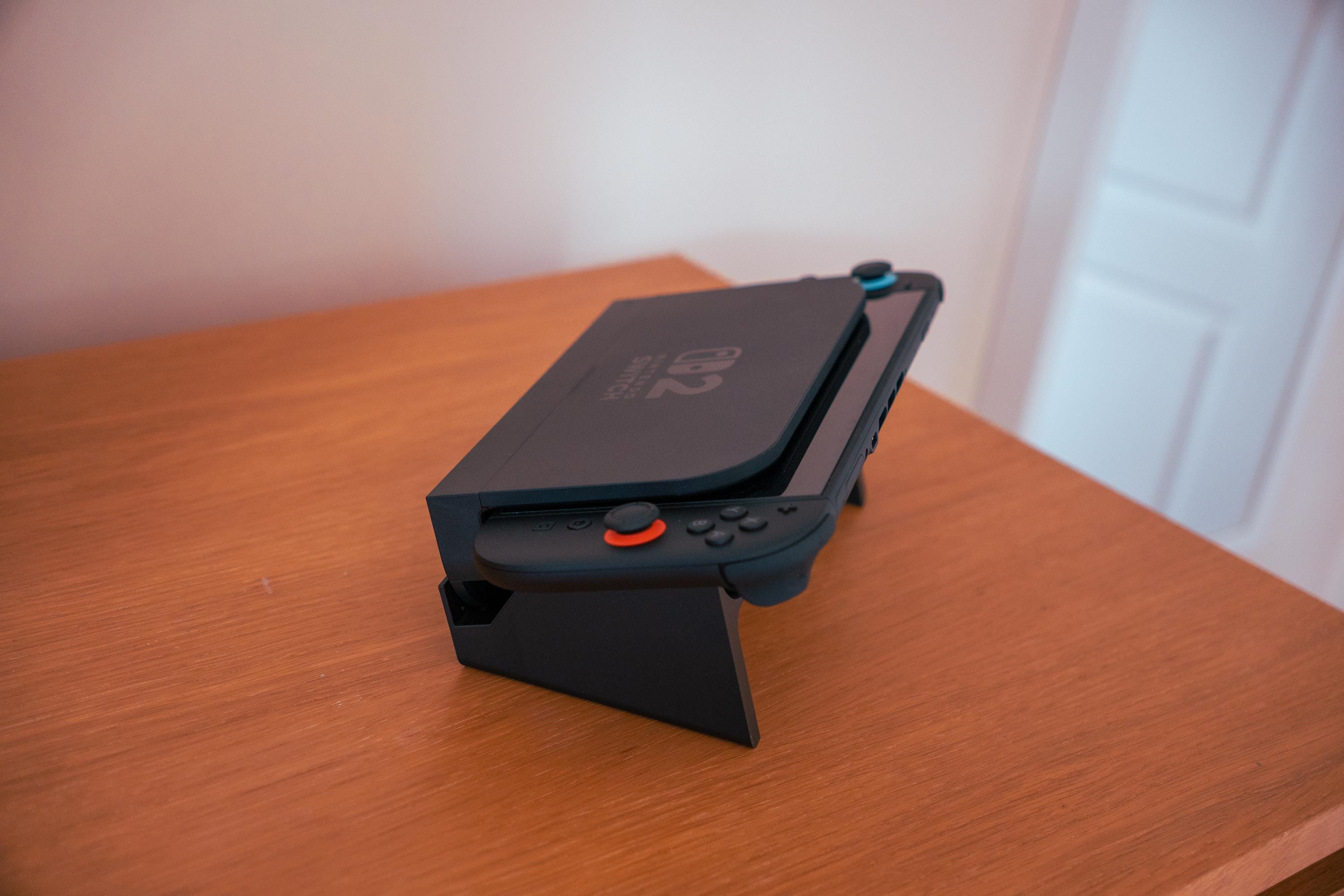 Switch 2 Horizontal Angled Airflow Dock Stand for Shelves - Easy