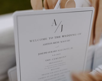 Wedding Program Templates