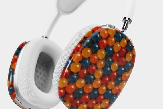 Colorful Artistic AirPods Max Cover: Luxury Tech Accessory