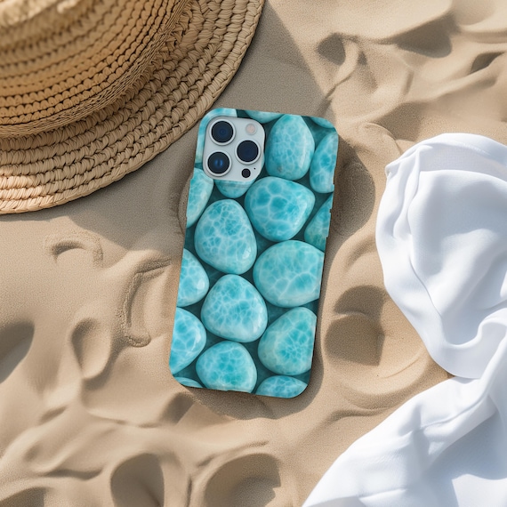 Larimar Stone Phone Case