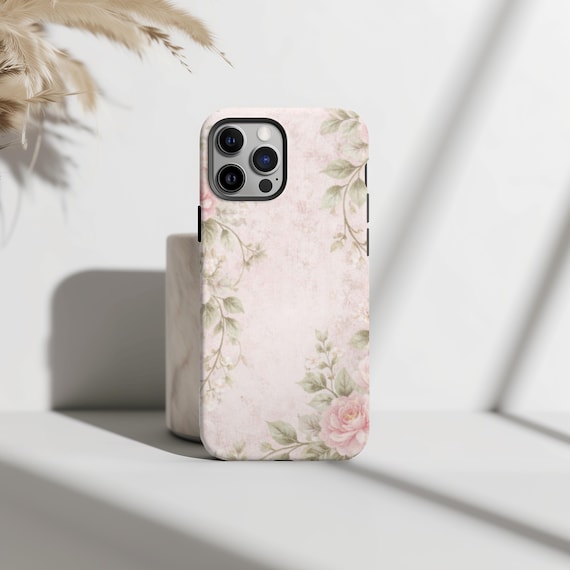 Floral Coquette Soft Pink Phone Case