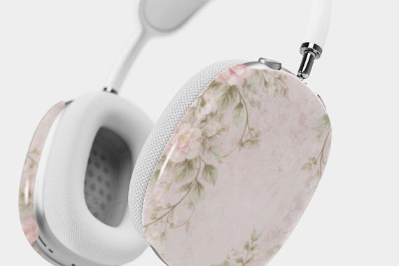 Floral Coquette Soft Pink AirPods Max Cover