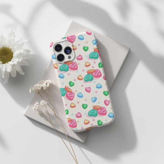 Sweetheart Candy Valentines Day Phone Case, iPhone 16 15 14 13, S24 S23 S22 S21
