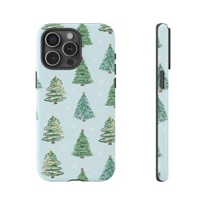 Christmas Tree Pattern Phone Case: Holiday Festive Design image 7