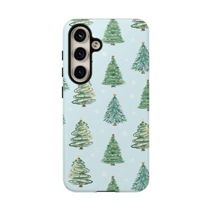 Christmas Tree Pattern Phone Case: Holiday Festive Design image 8