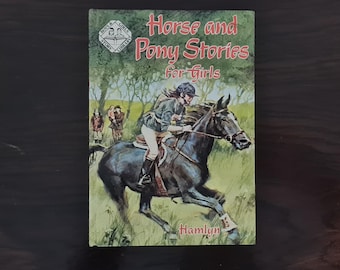 Horse and Pony Stories for Girls Vintage Hardcover Book of 5 Hamlyn Horse Stories Vintage Books 80s Young Adults Gift for Horse Lover Retro