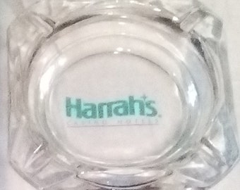 Vintage Harrah's Ashtray Memorabilia