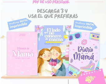 Mom's Diary and Life Interview | Mom, Tell Me All About You | Printable | Downloadable | PDF | Life Journal | Gift for Mom, Mother's Gift