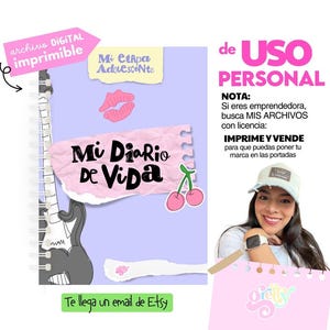 Printable Journal for Teen Girls | Diary for Teenage Girl PDF | Rainbow Colorful | Gift for Daughter | Instant Download