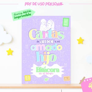 Cartas de Amor a mi amado hijo Cuaderno, Diario, Journal, Journaling, letters, Ipad, imprimible, pdf, boys, childrens, escribir, Goodnotes