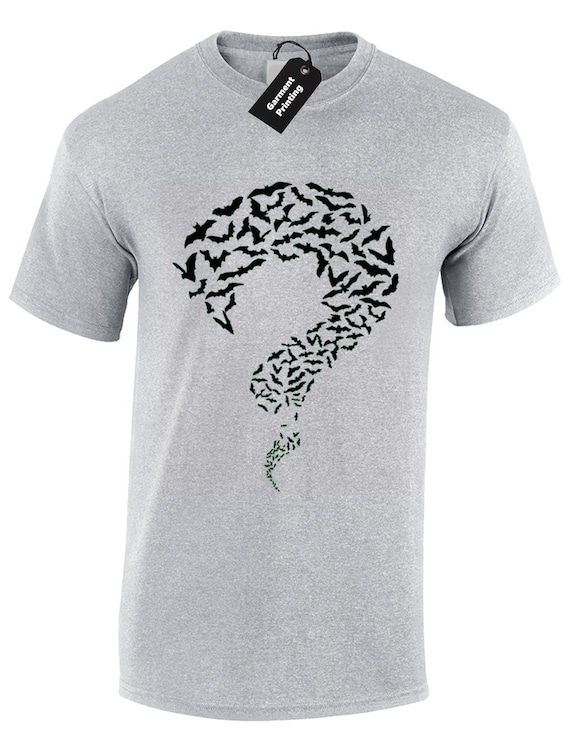 The Riddler Mens T Shirt Funny Big Bat Theory Design Sheldon Bang