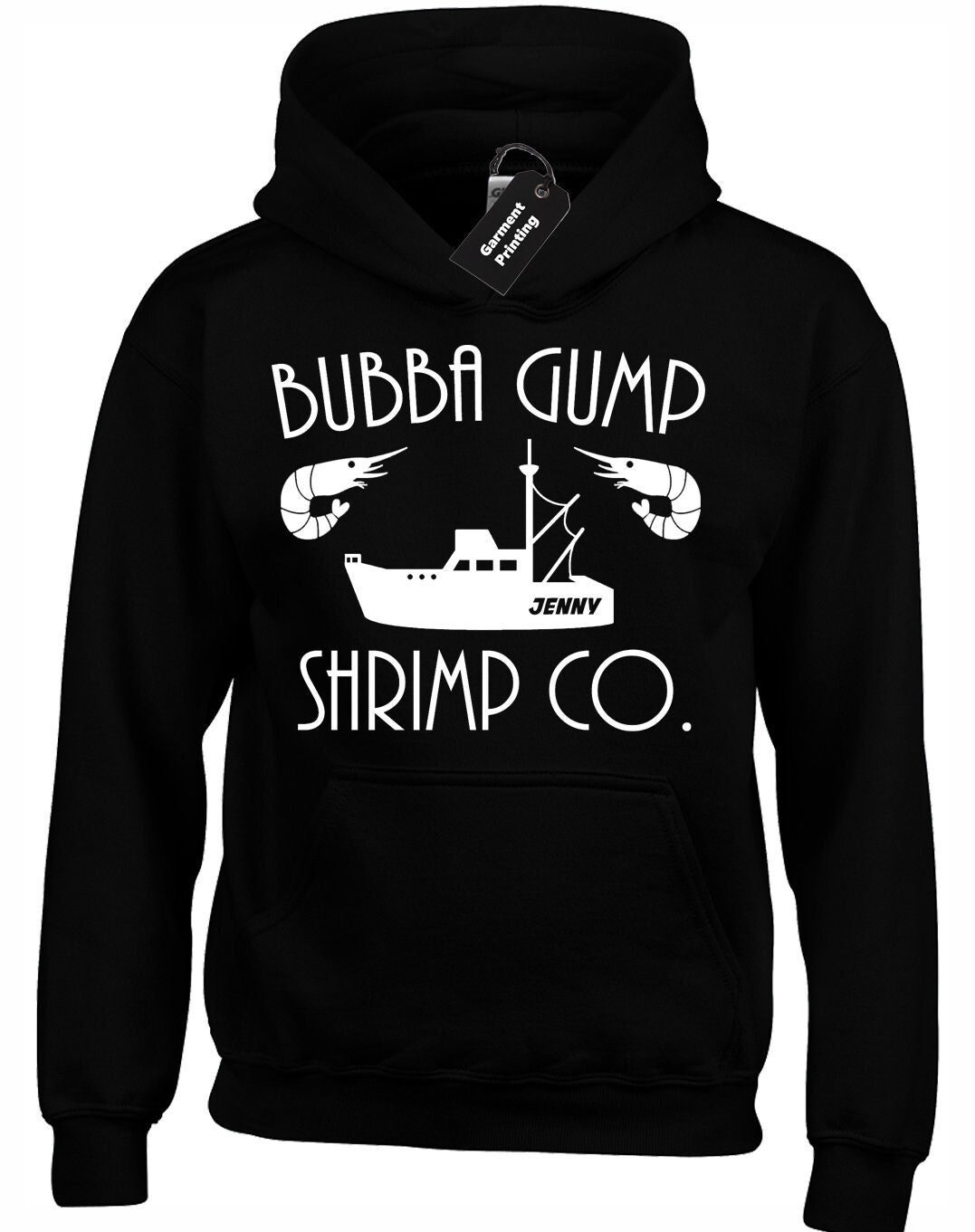 【★大感謝セール】 Bubba Gump Shrimp Hoody Hoodie Forest Gump Classic Tom Movie トップス