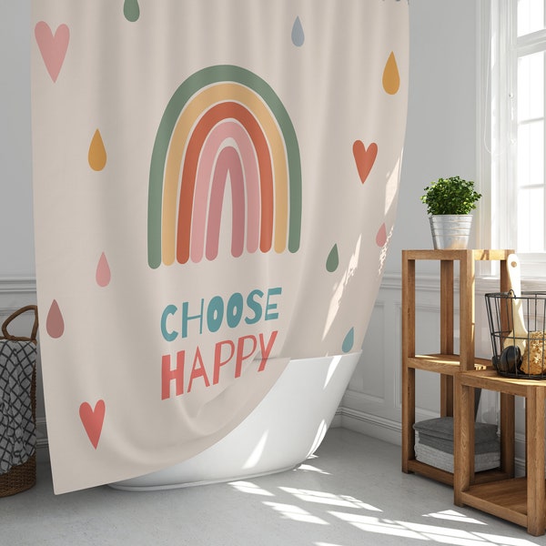 Quote Shower Curtain - Etsy