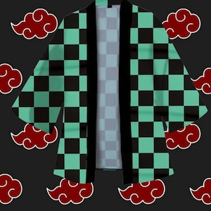 Anime Demon slayer tanjiriou cosplay kimono